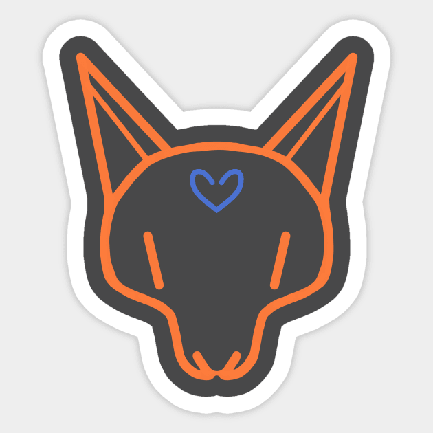 Fennec Sticker by GarretHTS